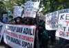 Desak “Aktor Intelektual” Sipoa Dicekal, PN Surabaya Didemo Lagi Demo Sipoa